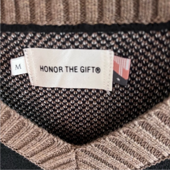 HONOR THE GIFT WOMEN MASCOT SWEATER VEST (BLACK) NWT MEDIUM 031 - Picture 5 of 6